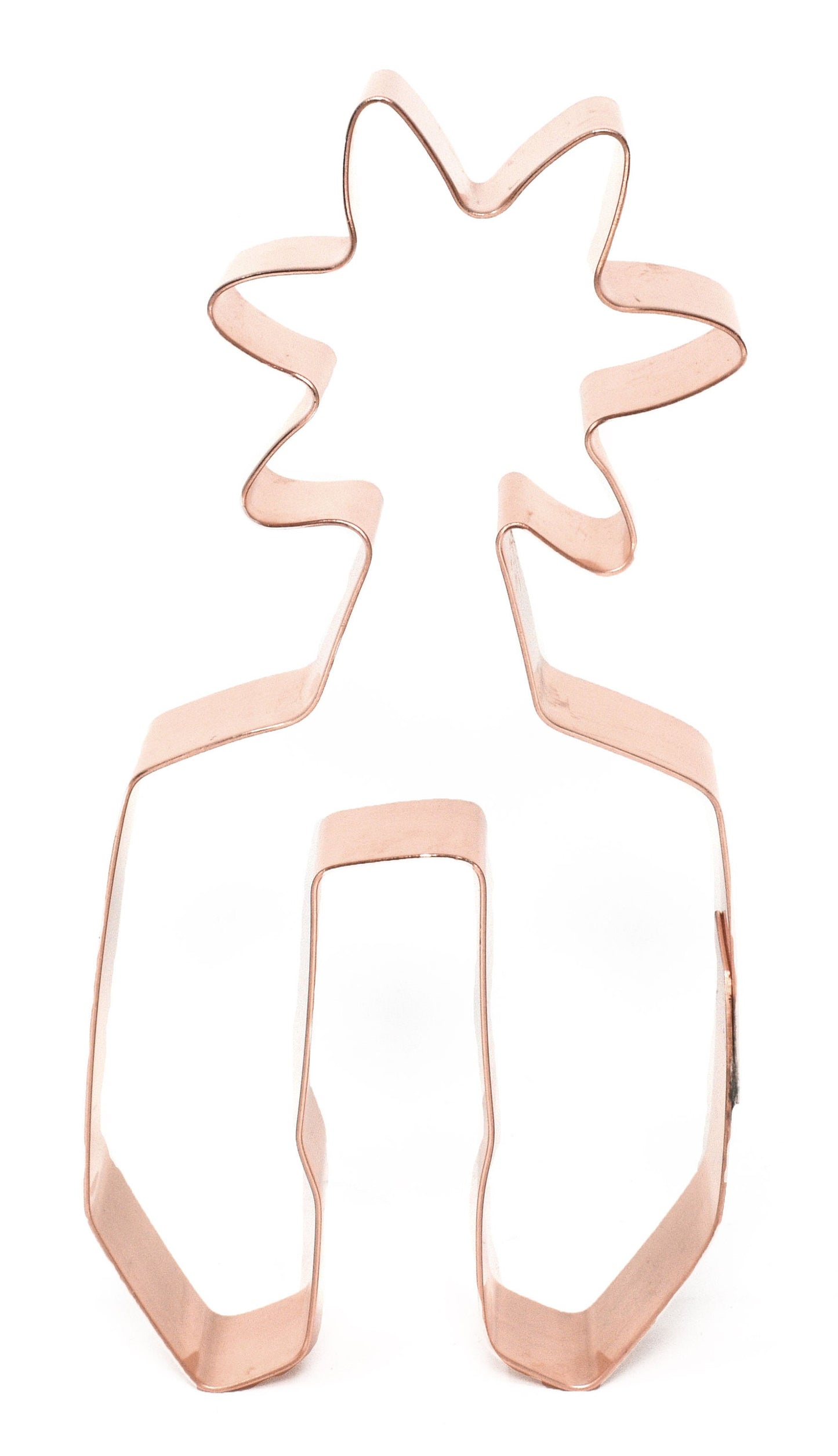 Medium Cowboy Boot Spur Cookie Cutter 5 x 2.5 inches - Handcrafted Copper Cookie Cutter by The Fussy Pup