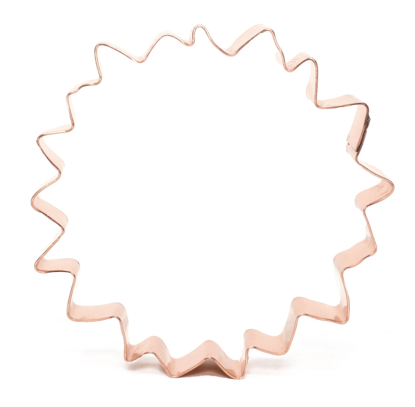 3.5 inch Sunflower Head Cookie Cutter - Handcrafted by The Fussy Pup