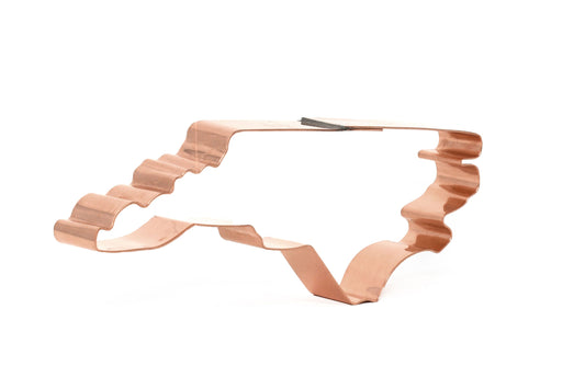 State of North Carolina ~  Copper Cookie Cutter - Handcrafted by The Fussy Pup