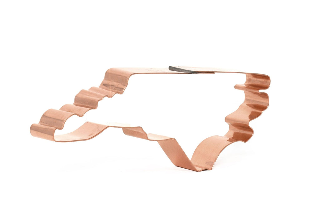 State of North Carolina ~ Copper Cookie Cutter - Handcrafted by The Fussy Pup - The Fussy Pup - 