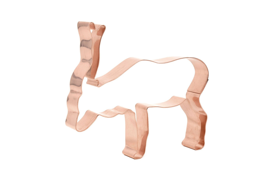 Addax ~ Zoo Mammals ~ Copper Animal Cookie Cutter - Handcrafted by The Fussy Pup - The Fussy Pup - Cookie Cutter