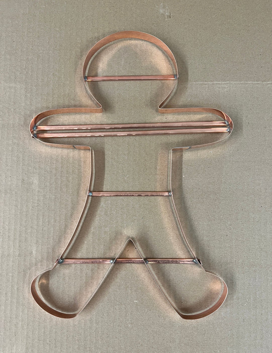 Huge 16 inch Tall Gingerbread Man Cookie Cutter - Handcrafted by The Fussy Pup