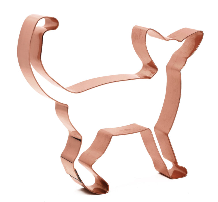 Oriental Shorthaired Cat ~ Copper Cookie Cutter ~ Handcrafted by The Fussy Pup