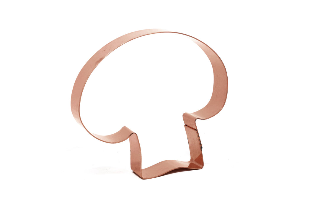 Mushroom Slice Copper Garden Cookie Cutter - Handcrafted by The Fussy Pup