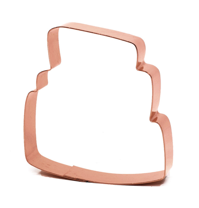 Whimsical Topsy Turvy Wedding Cake Cookie Cutter - Handcrafted by The Fussy Pup