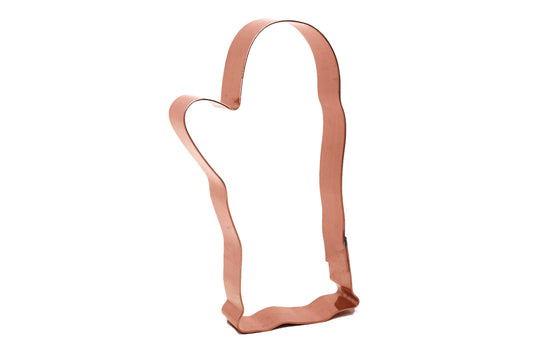 Chef's Oven Mitt Copper Cookie Cutter - Handcrafted by The Fussy Pup