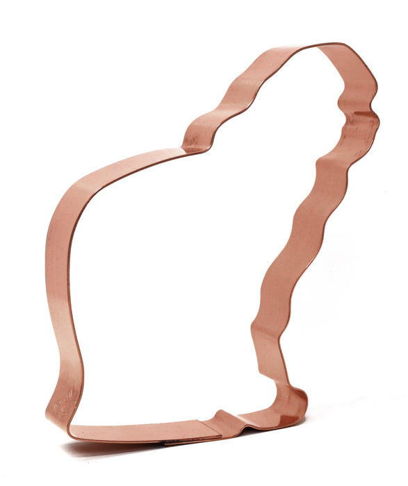 Sitting Scottish Fold Cat Breed Cookie Cutter - Handcrafted by The Fussy Pup