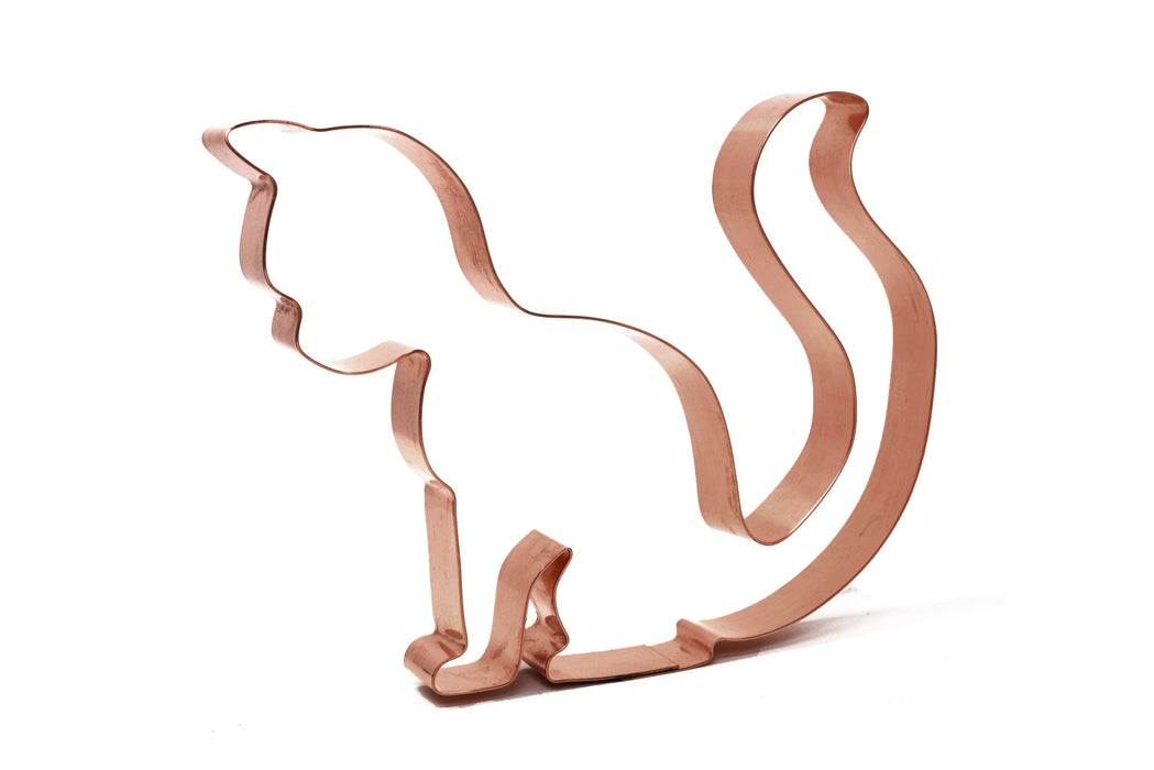 Large Cute Kitty Cat Cookie Cutter - Handcrafted by The Fussy Pup