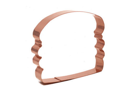 Double Cheeseburger Copper Cookie Cutter - Handcrafted by The Fussy Pup