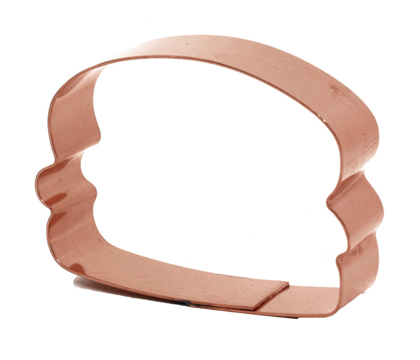 Mini Slider Burger Copper Cookie Cutter - Handcrafted by The Fussy Pup