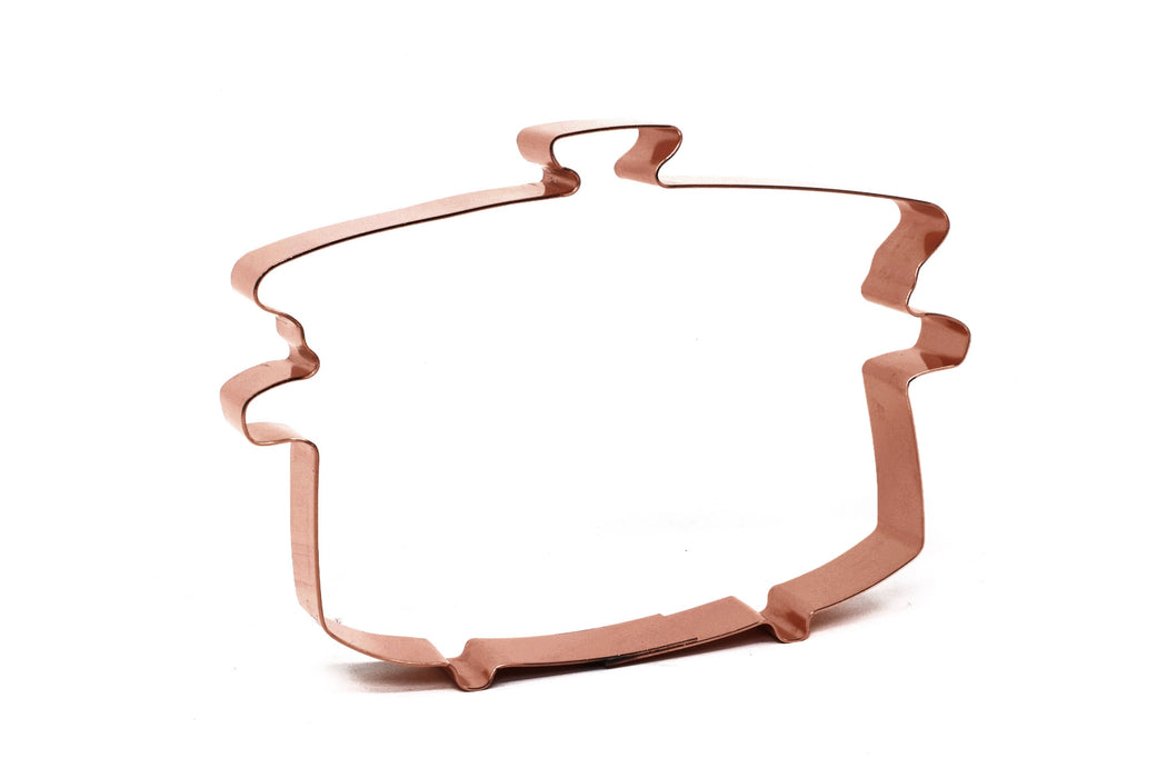 Slow Cooker Crock Pot Copper Cookie Cutter - Handcrafted by The Fussy Pup