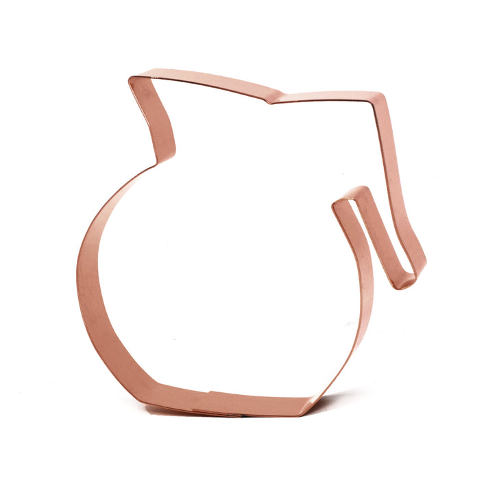 Café Coffee Pot ~ Copper Cookie Cutter ~ Handcrafted by The Fussy Pup