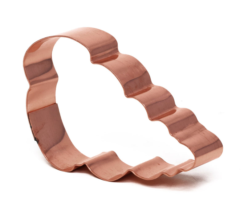 Little Ladder Horn Snail Shell ~ Copper Cookie Cutter - Handcrafted by The Fussy Pup