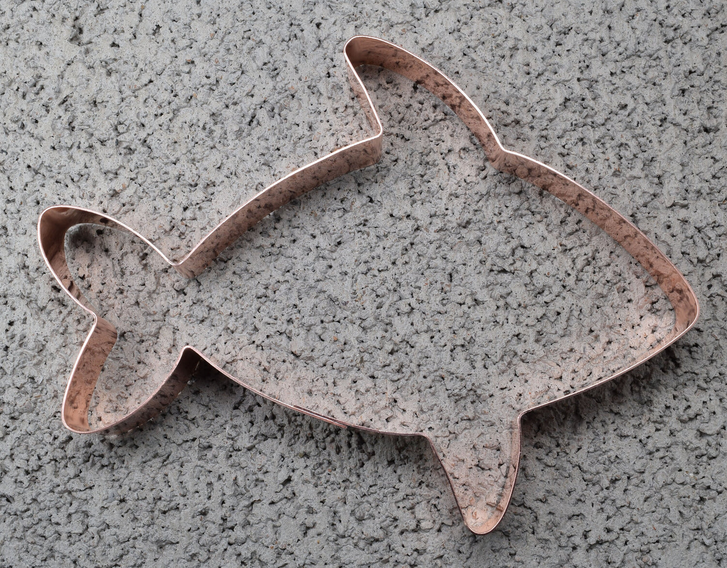 Cute Orca Copper Cookie Cutter - Handcrafted by The Fussy Pup