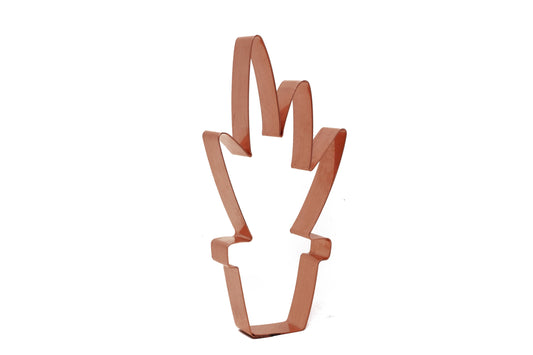 5 1/5 Inch Tall Agave Flower Pot Cactus Cookie Cutter - Handcrafted by The Fussy Pup