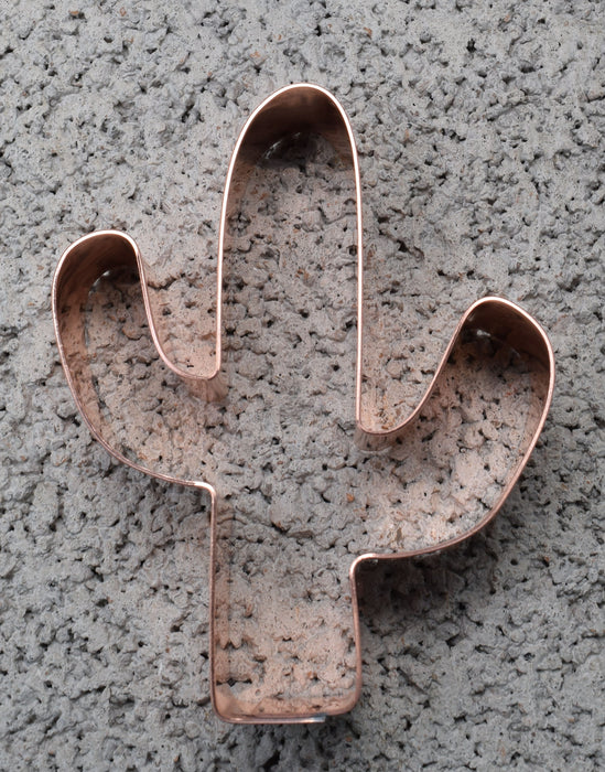 3 inch Tall Little Cactus Cookie Cutter - Handcrafted by The Fussy Pup