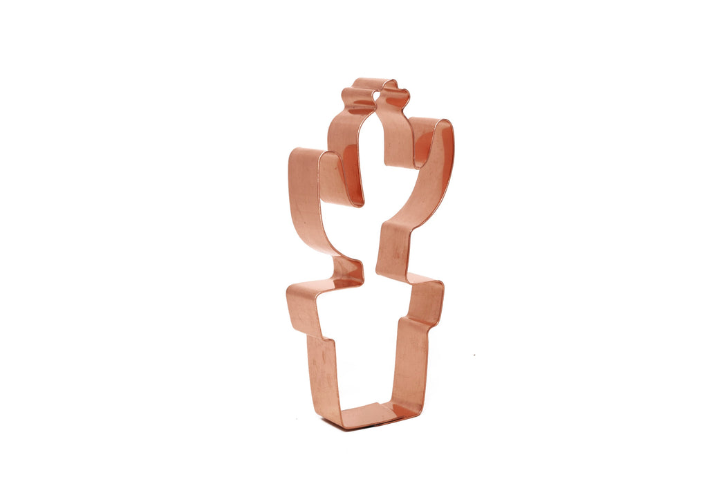 Small Flower Pot Cactus Cookie Cutter - Handcrafted by The Fussy Pup