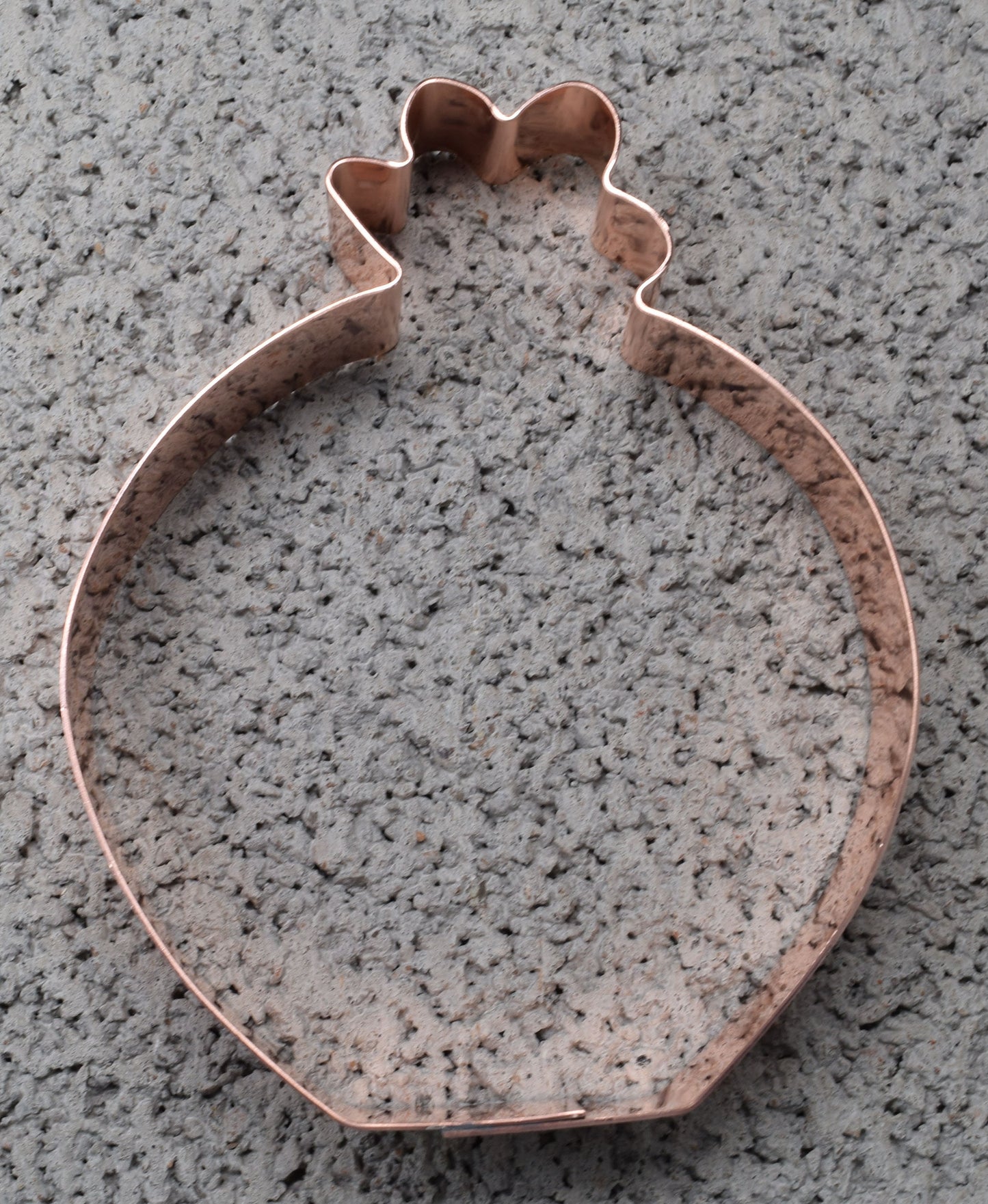 4 Inch Barrel Cactus Cookie Cutter, Handcrafted Copper by The Fussy Pup