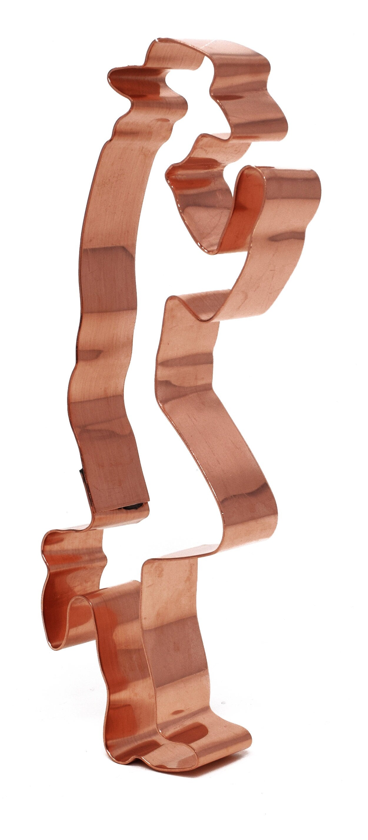 Western Kicked Back Cowboy Cookie Cutter, 2x6 inches