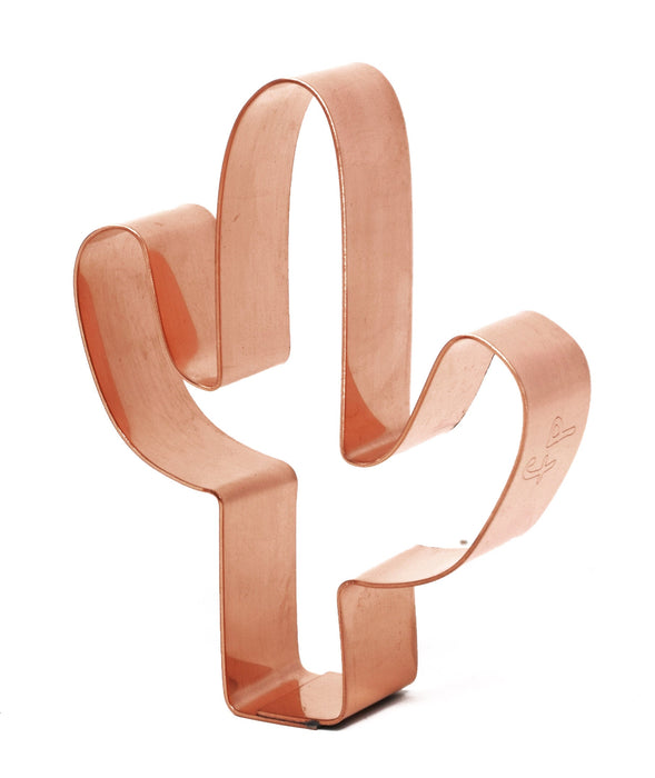 3 inch Tall Little Cactus Cookie Cutter - Handcrafted by The Fussy Pup