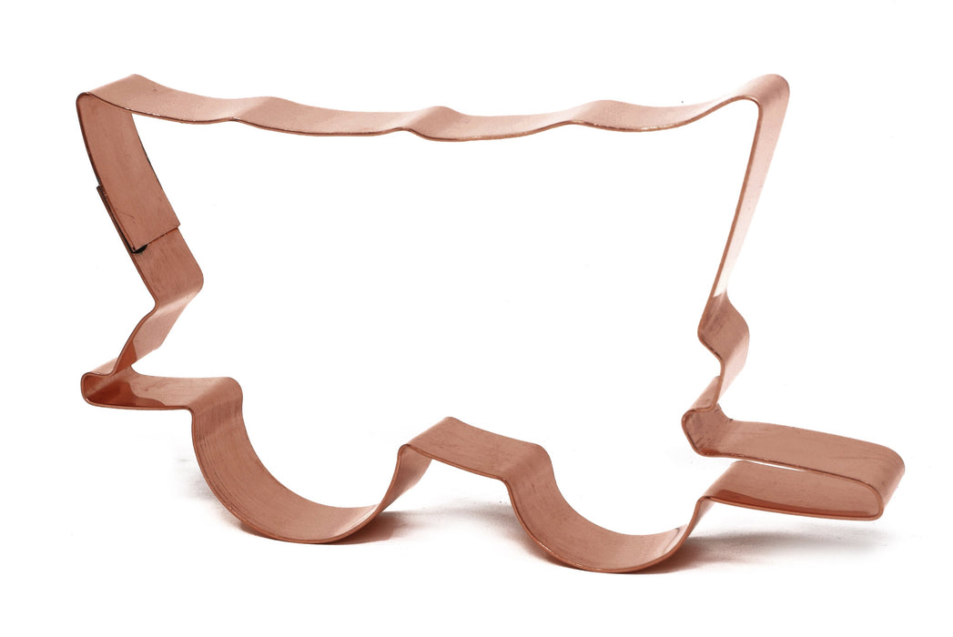 Prairie Schooner - Covered Wagon Cookie Cutter 5 x 3 inches - Handcrafted Copper by The Fussy Pup