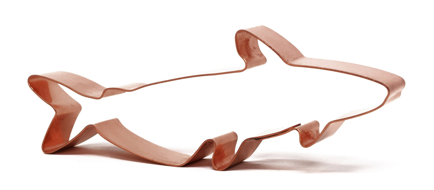 Blue Catfish Copper Fish Cookie Cutter - Handcrafted by The Fussy Pup