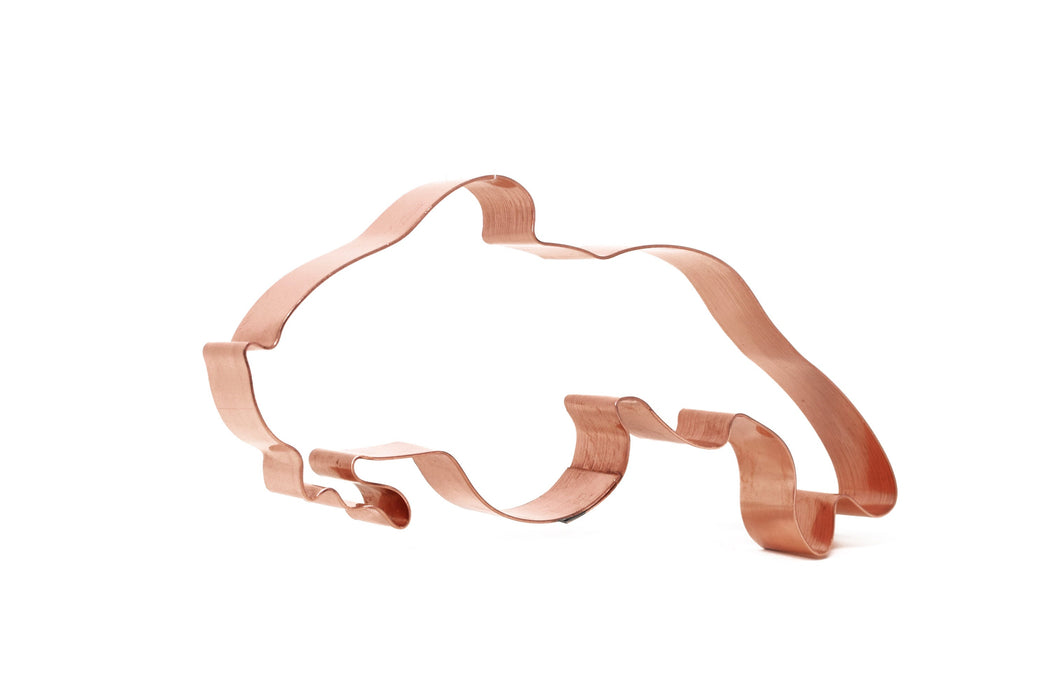 Koi Fish Copper Cookie Cutter - Handcrafted by The Fussy Pup