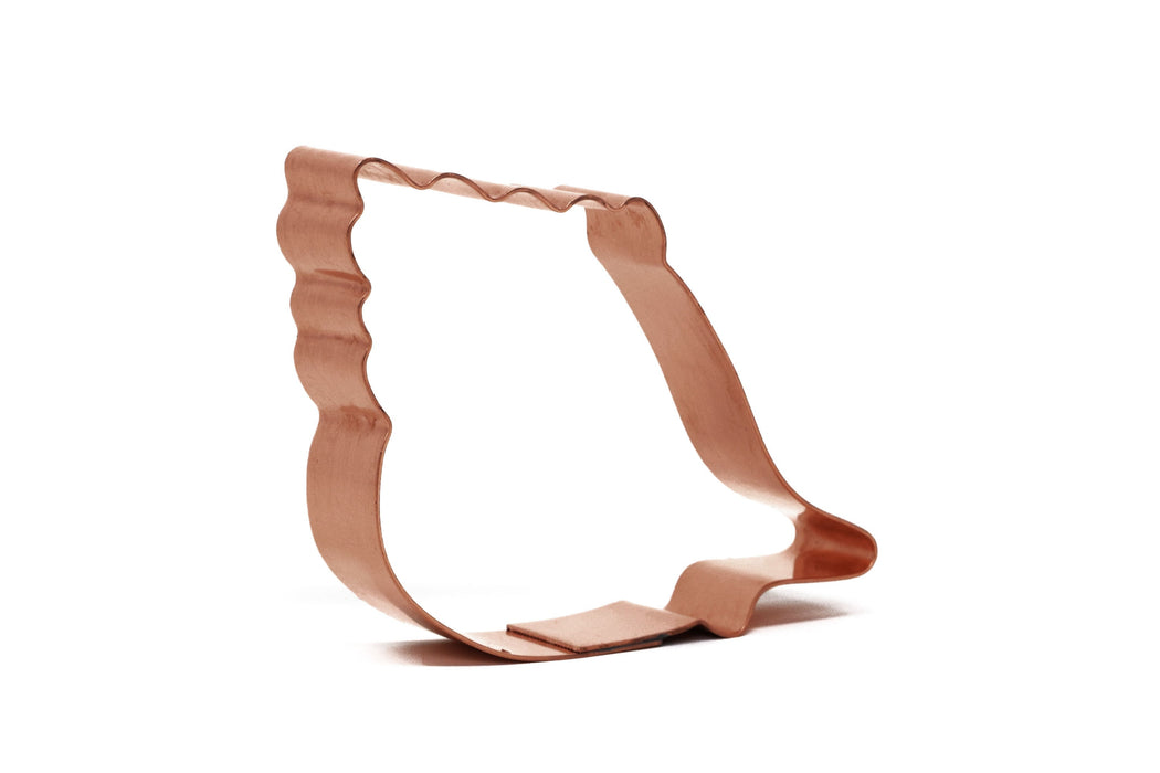 Conch Ocean Seashell Cookie Cutter 2.5 x 3 x 0.75 inches - Handcrafted Copper Cookie Cutter by The Fussy Pup