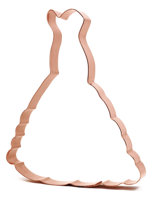 Mermaid / Trumpet Style Wedding or Prom Dress ~ Copper Cookie Cutter - Handcrafted by The Fussy Pup