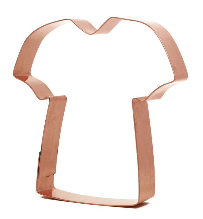 T-Shirt / Sports Jersey Shirt Copper Clothing Cookie Cutter - Hand Crafted by The Fussy Pup