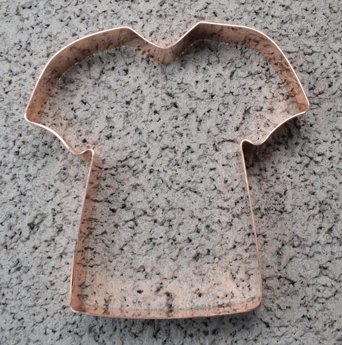 T-Shirt / Sports Jersey Shirt Copper Clothing Cookie Cutter - Hand Crafted by The Fussy Pup