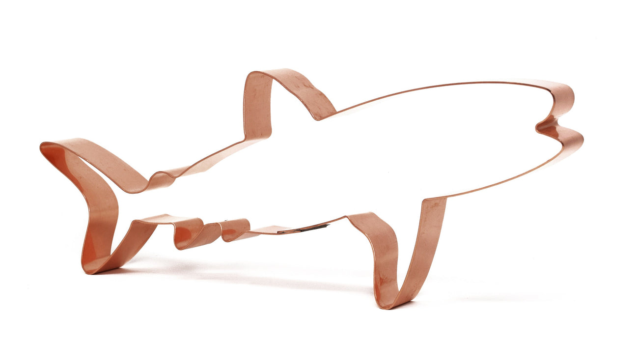 Whale Shark Copper Cookie Cutter - Handcrafted by The Fussy Pup