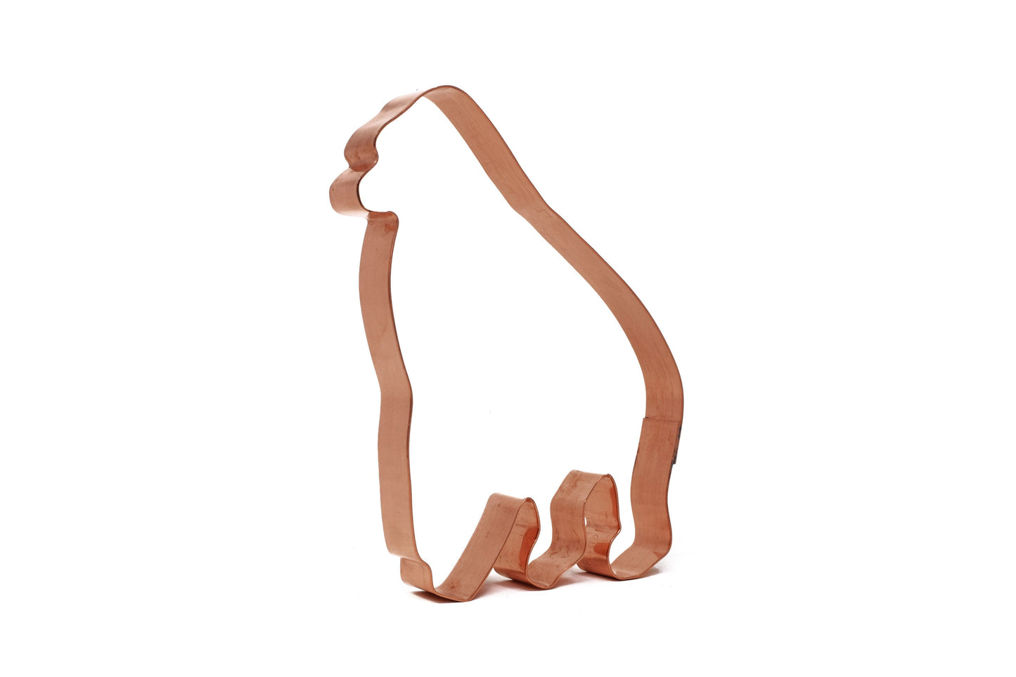 Gorilla Wildlife Copper Animal Cookie Cutter - Handcrafted by The Fussy Pup