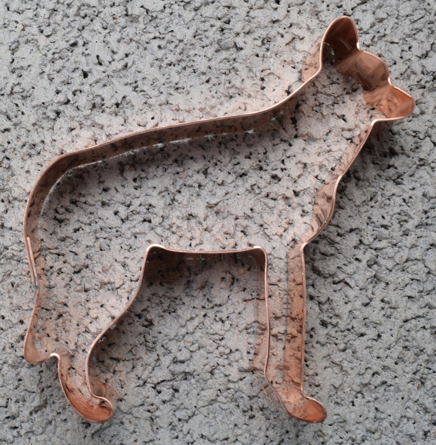 African Painted Dog ~ Zoo Mammals ~ Copper Animal Cookie Cutter - Handcrafted by The Fussy Pup