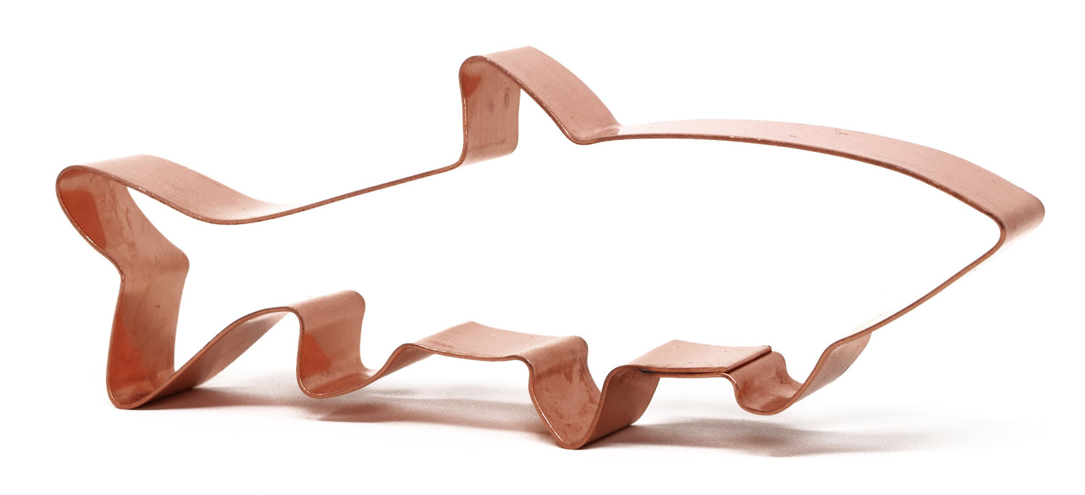 Grass Carp Copper Fish Cookie Cutter - Handcrafted by The Fussy Pup