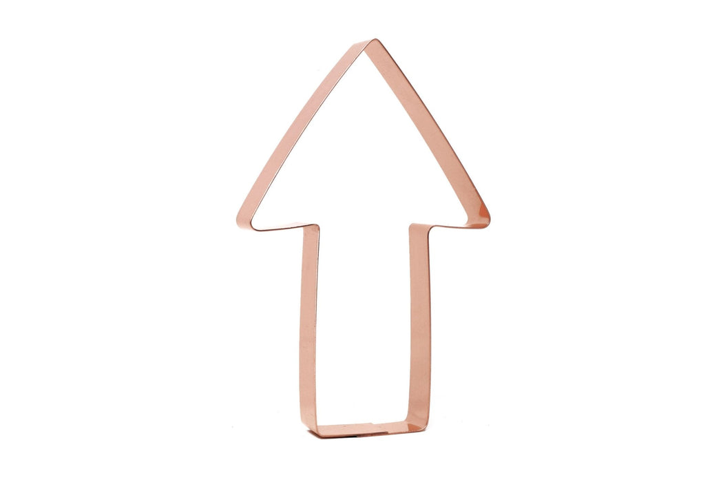 5.5 Inch Arrow Copper Cookie Cutter - Handcrafted by The Fussy Pup - The Fussy Pup - Cookie Cutter