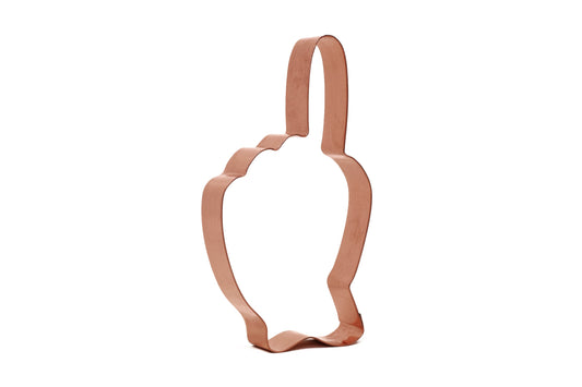 You're #1 - Pointing Finger - Copper Hand Cookie Cutter - Hand Crafted by The Fussy Pup