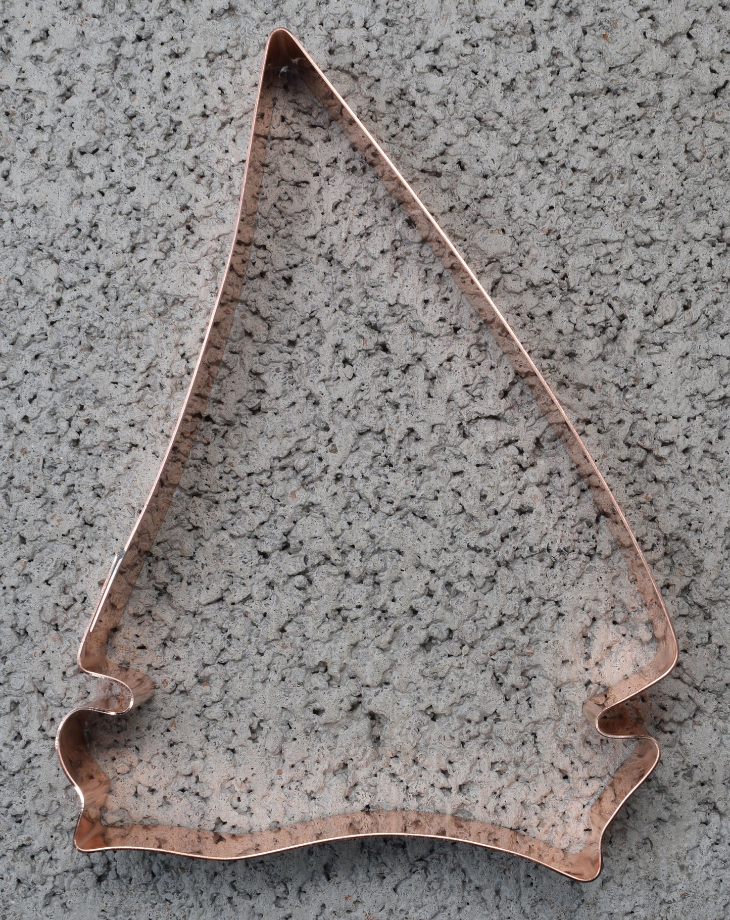 Sailboat Cookie Cutter, 4 x 5.5 inches, Handcrafted Copper by The Fussy Pup