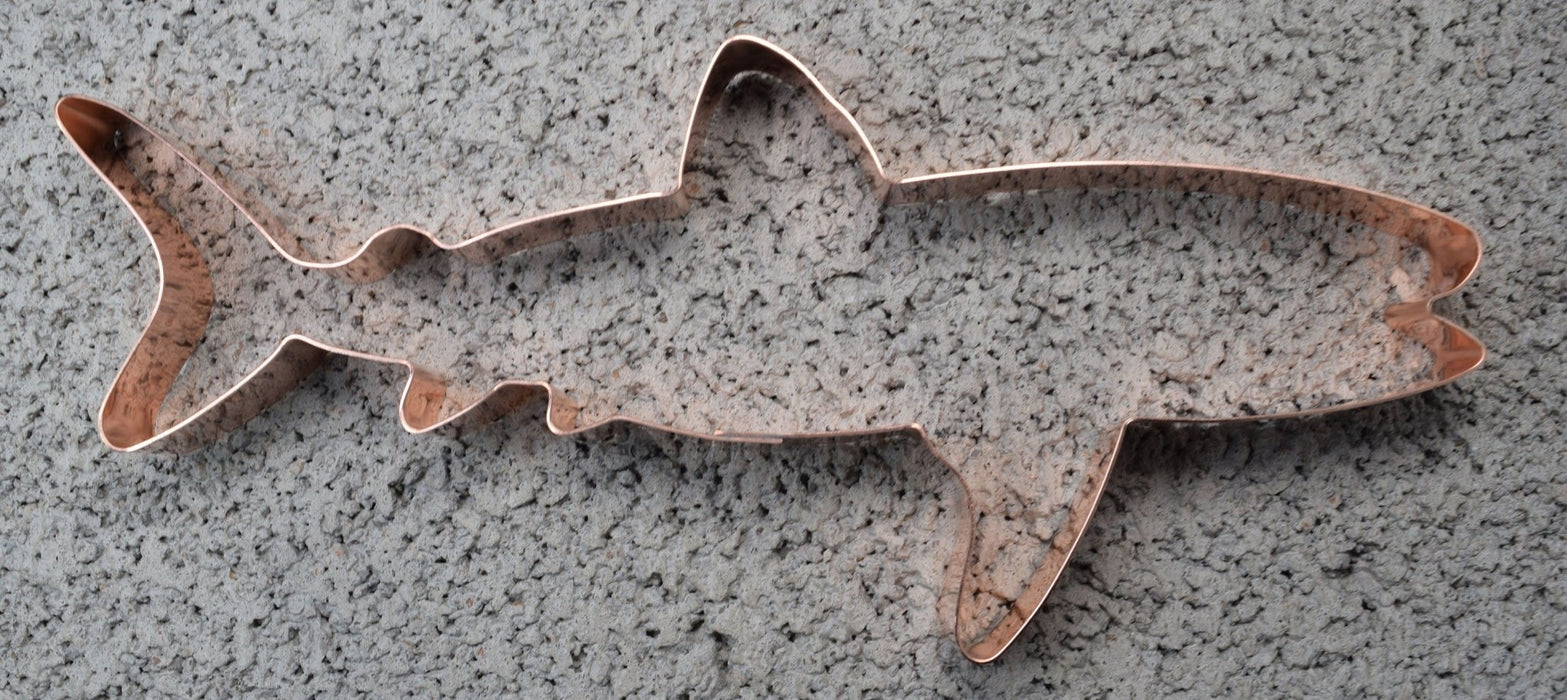 Whale Shark Copper Cookie Cutter - Handcrafted by The Fussy Pup - The Fussy Pup - 