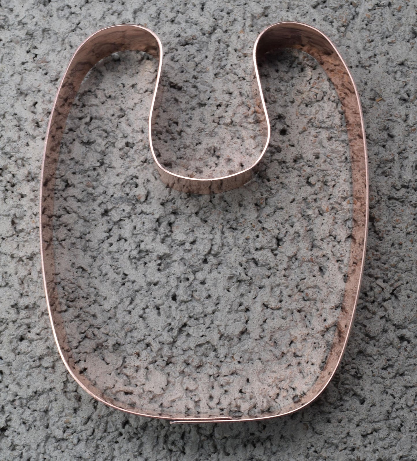 Baby Bib ~ Copper Cookie Cutter - Handcrafted by The Fussy Pup