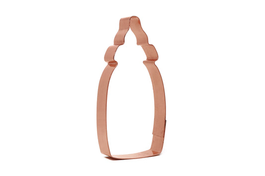 Baby Bottle ~ Copper Cookie Cutter - Handcrafted by The Fussy Pup