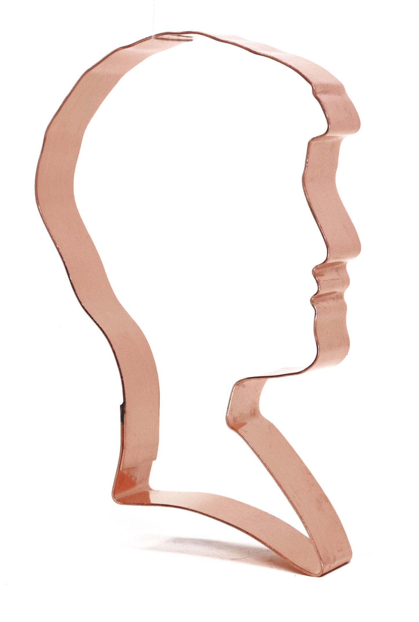 Boy Silhouette Copper Cookie Cutter ~ Handcrafted by The Fussy Pup