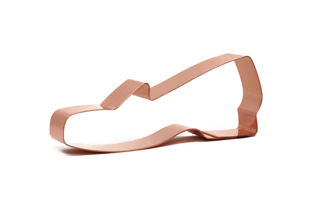 Casual Penny Loafer Shoe Copper Cookie Cutter - Handcrafted by The Fussy Pup