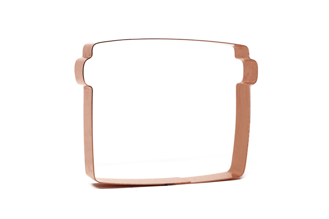 Chunky Camping Cooler Chest Copper Cookie Cutter - Handcrafted by The Fussy Pup