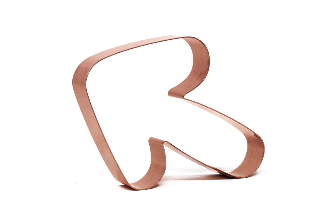 5 Inch Rounded Arrow Copper Cookie Cutter - Handcrafted by The Fussy Pup