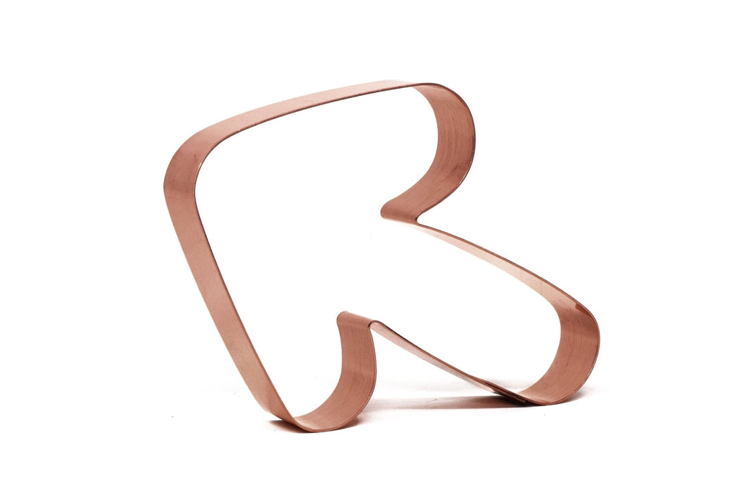 5 Inch Rounded Arrow Copper Cookie Cutter - Handcrafted by The Fussy Pup - The Fussy Pup - Cookie Cutter