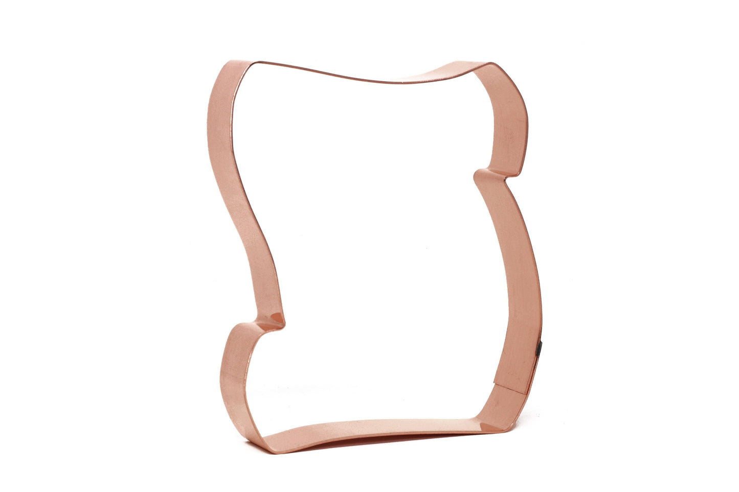 Unrolled Parchment Scroll Copper Cookie Cutter - Handcrafted by The Fussy Pup