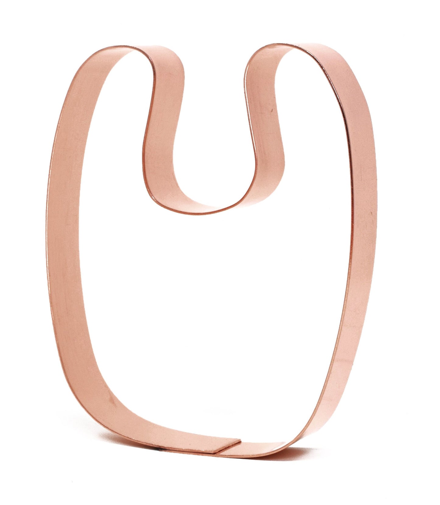 Baby Bib ~ Copper Cookie Cutter - Handcrafted by The Fussy Pup