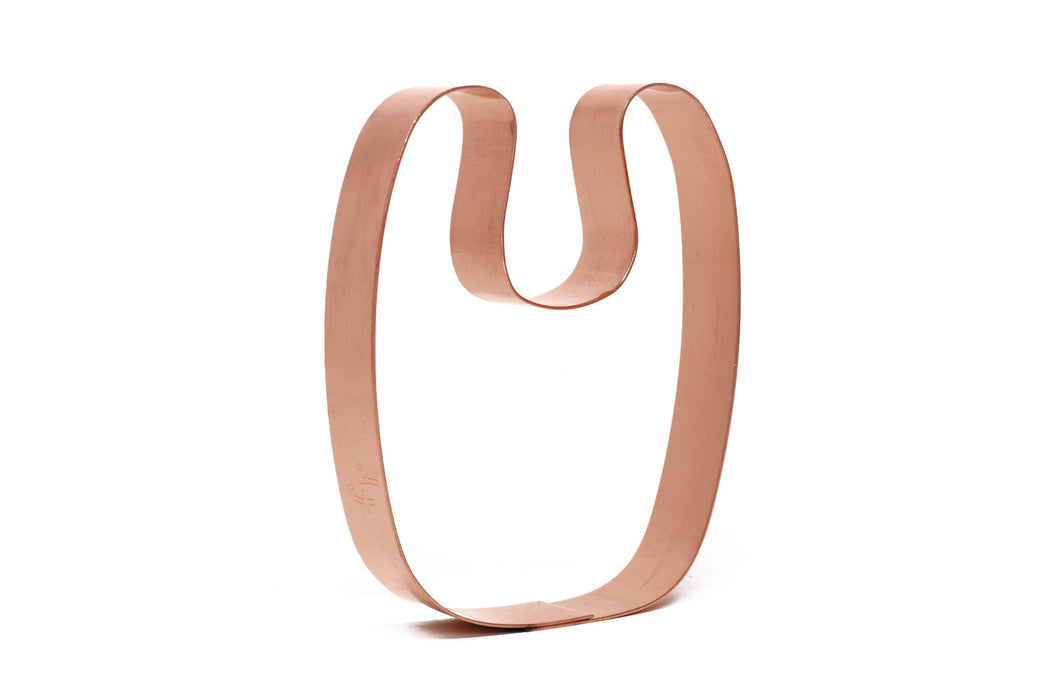 Baby Bib ~ Copper Cookie Cutter - Handcrafted by The Fussy Pup