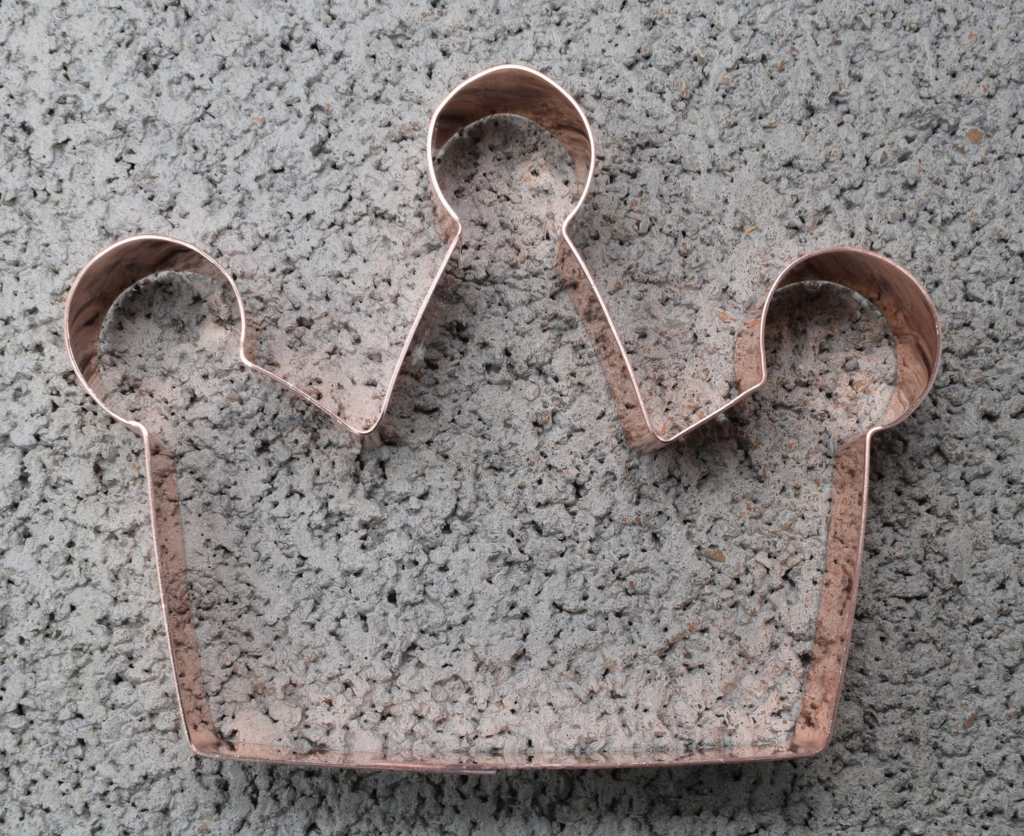 Cute Prince / Princess Crown Copper Cookie Cutter - Handcrafted by The Fussy Pup